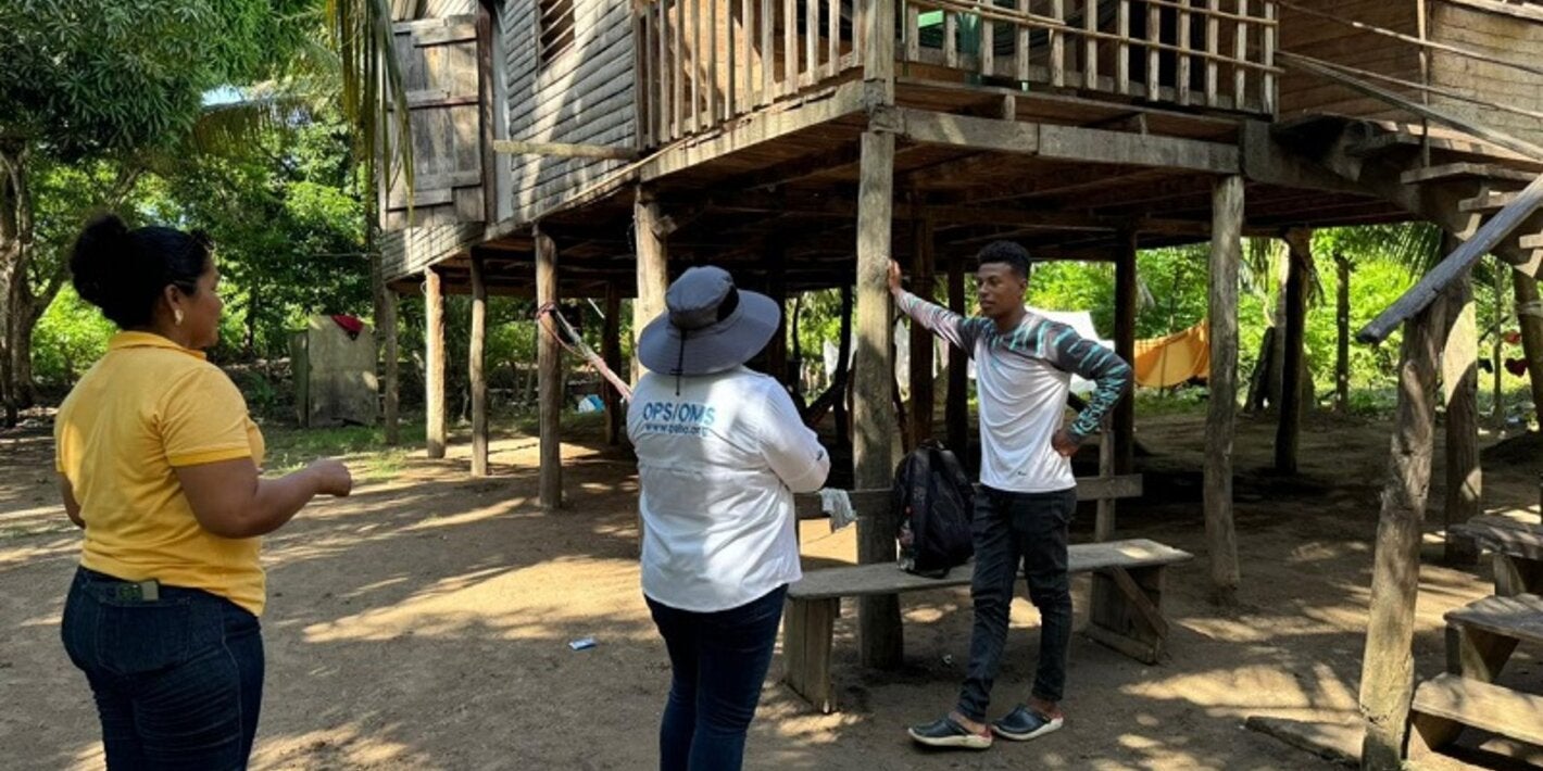 visitas domiciliarias en La Moskitia