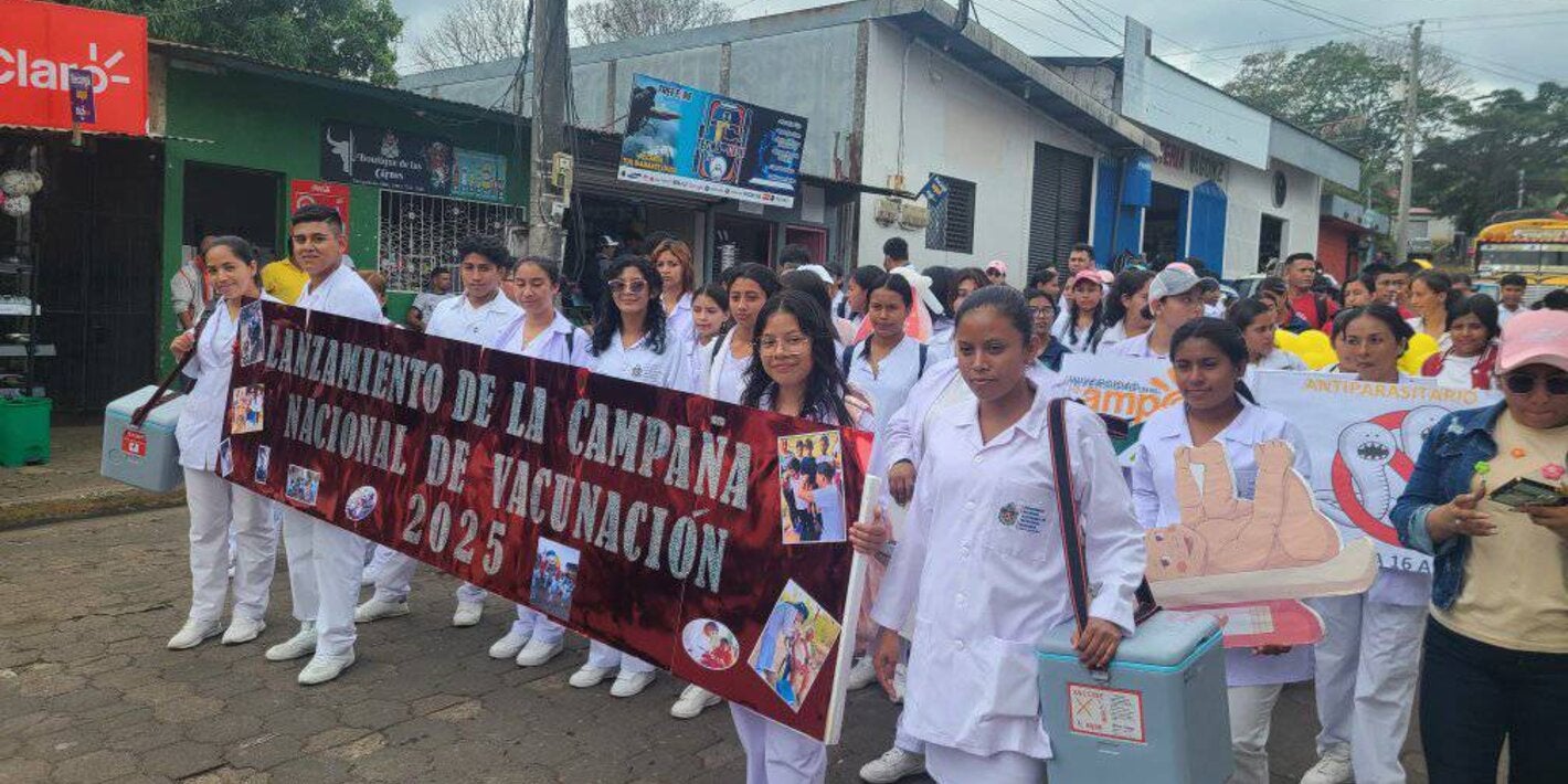 Lanzamiento de Jornada Nacional de Vacunación en departamento de Matagalpa