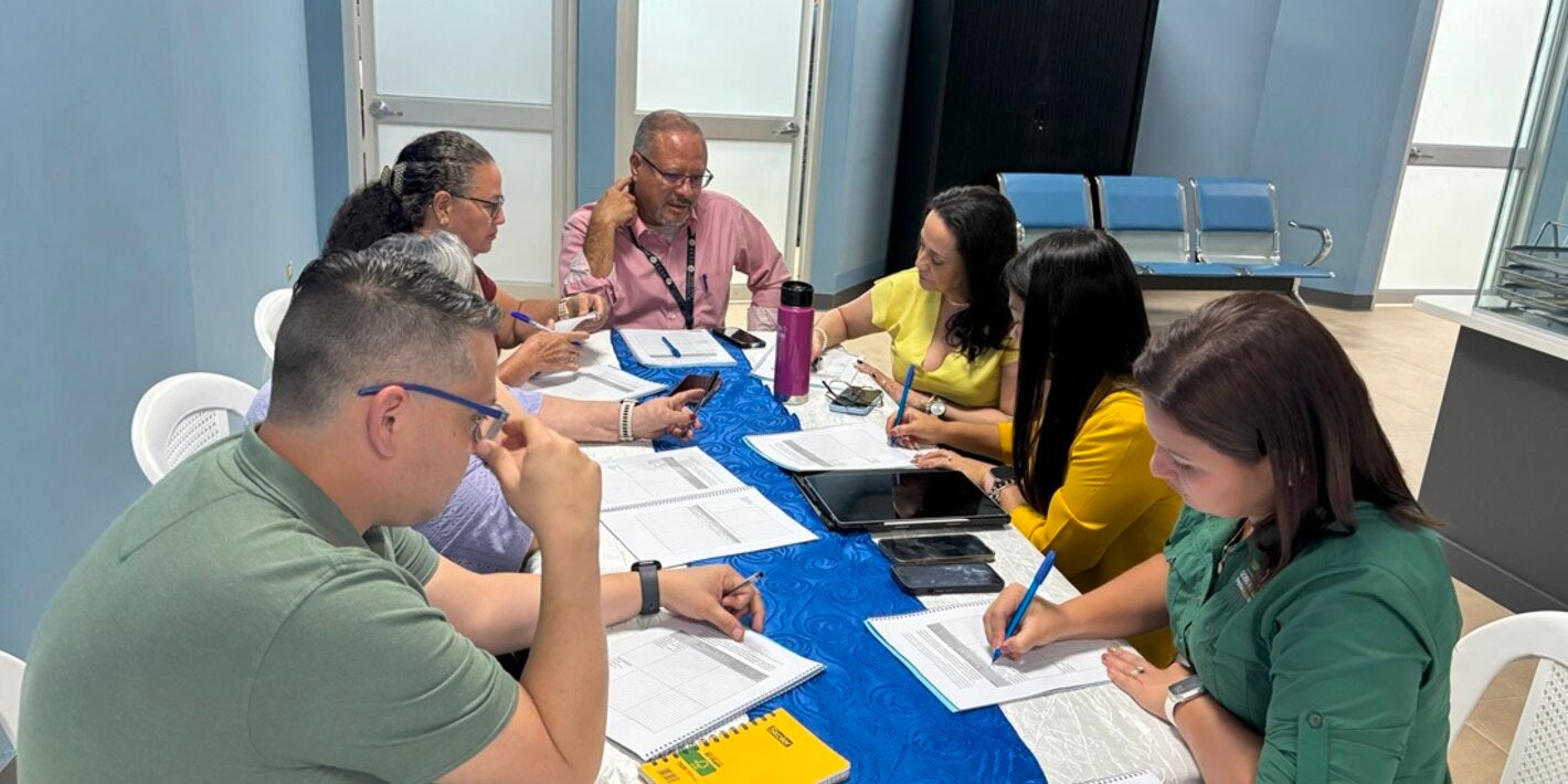 Participantes del taller en Costa Rica