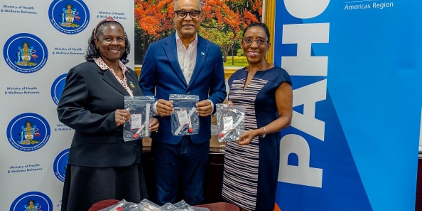 PAHO/WHO donates Nasal Swabs to the Ministry of Health and Wellness