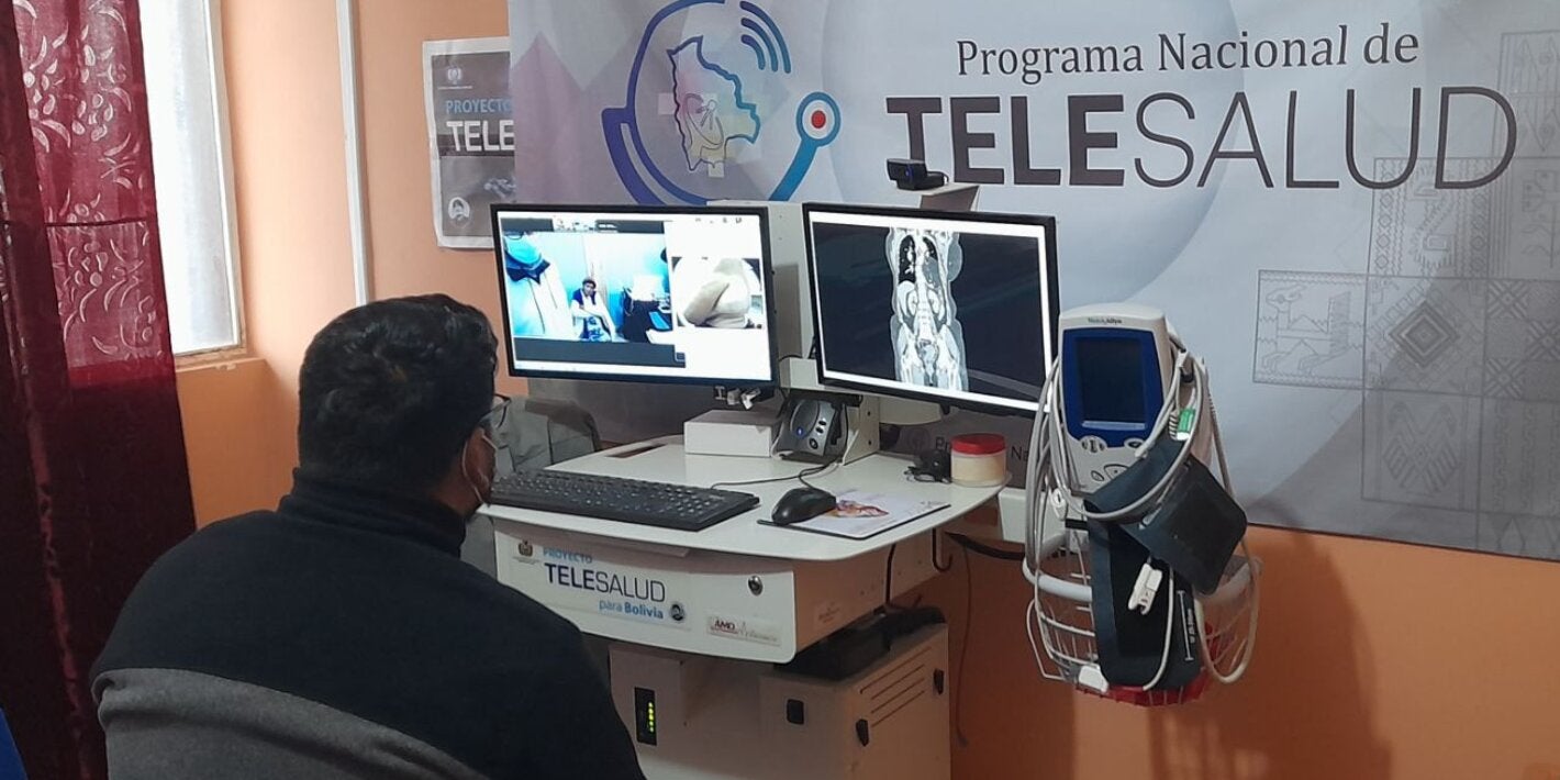 atencion remota telesalud Bolivia
