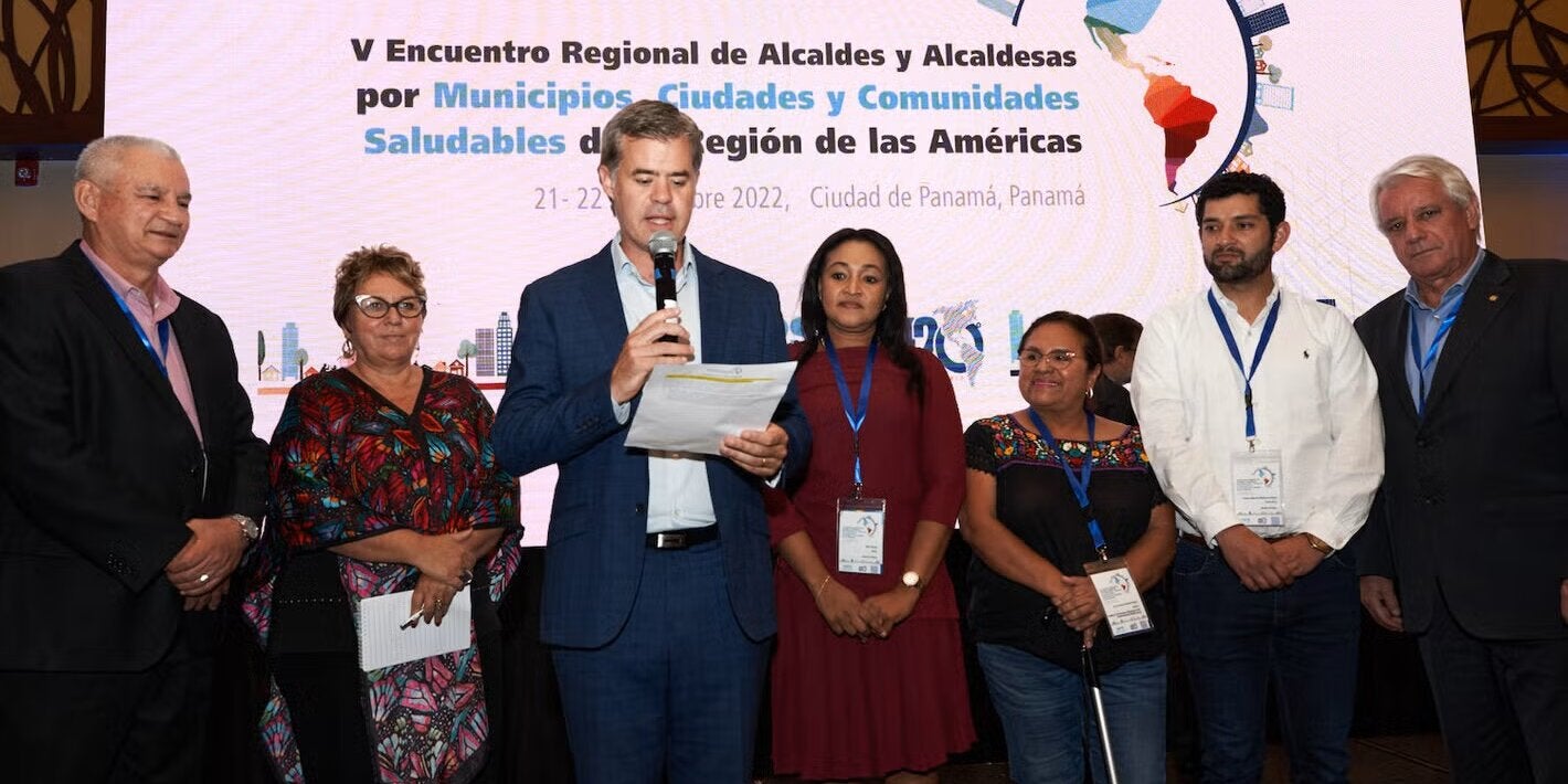 V Encuentro de Alcaldes y Alcaldesas por Municipios Saludables de Panamá (2022)