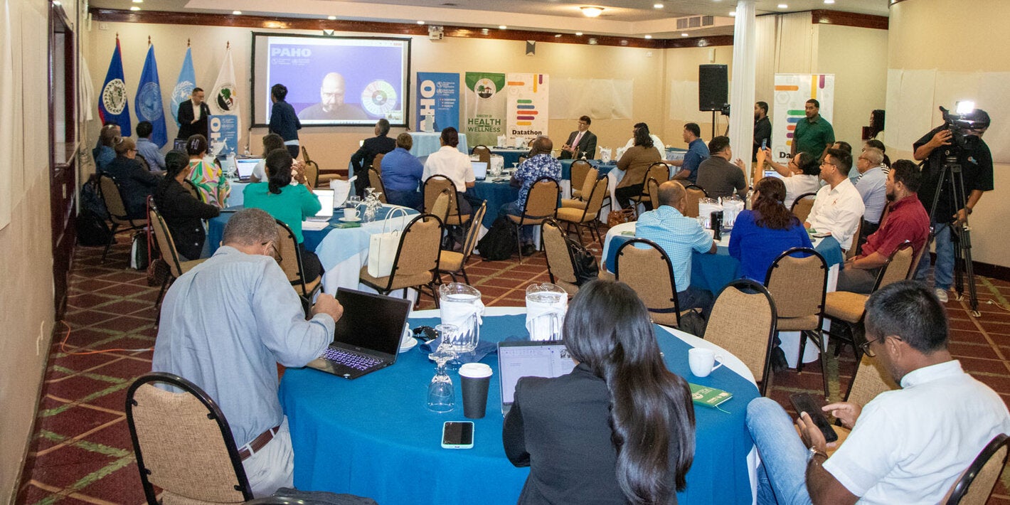 Group Discussions at the Belize Datathon