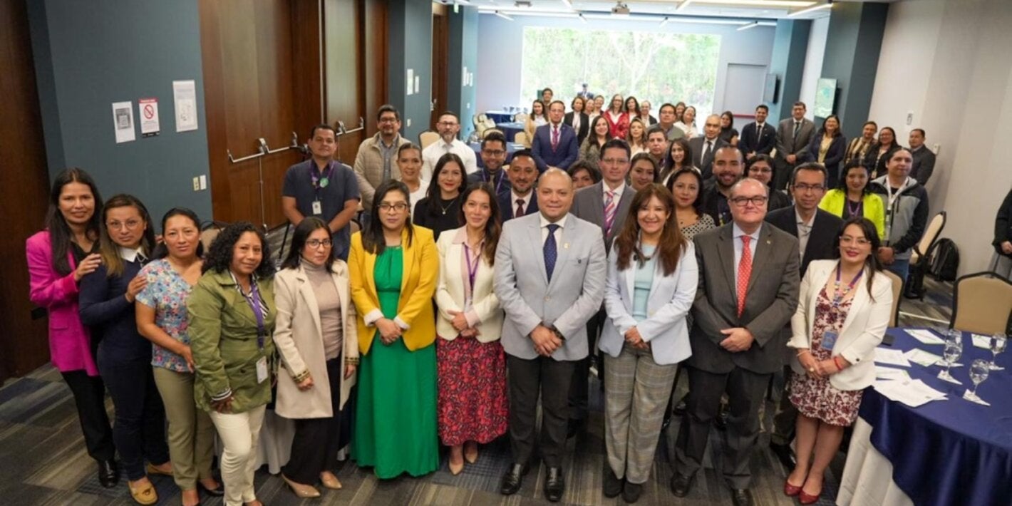 Equipo técnico evaluador de la iniciativa Redes Integradas de Servicios de Salud (RISS) en Ecuador
