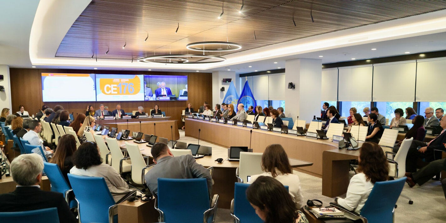 Opening of the 176th Session of the Executive Committee 