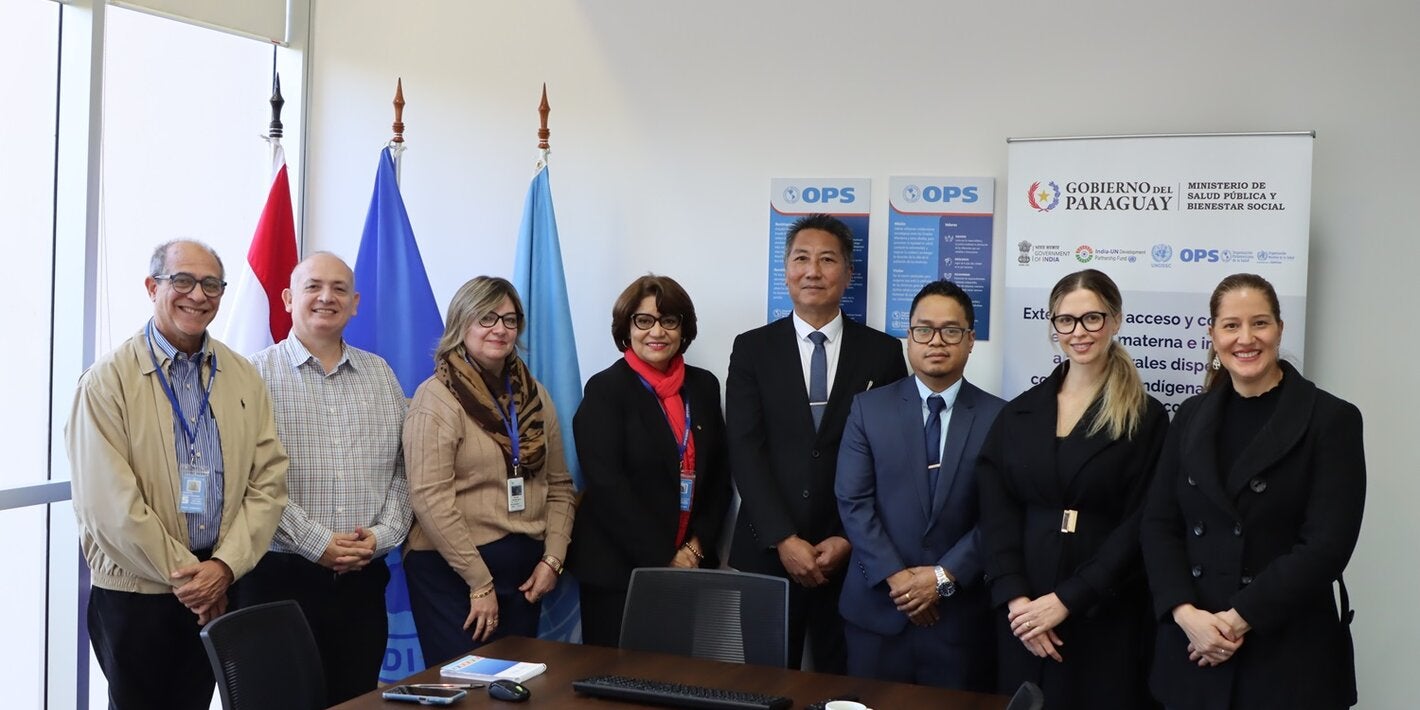 Visita de cortesía a la OPS