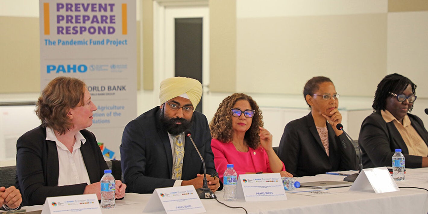 Pandemic Fund meeting in the Eastern Caribbean