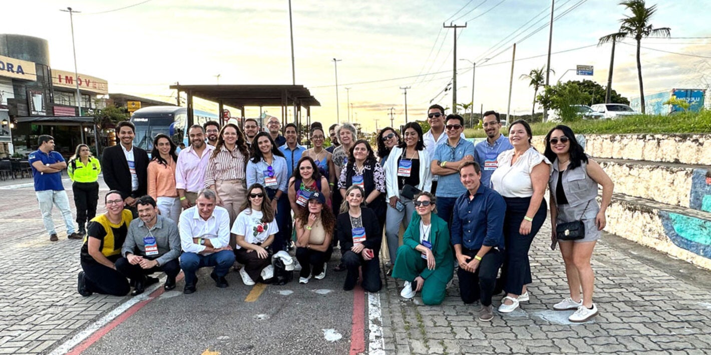 Group photo of journalists who participated in road safety workshop