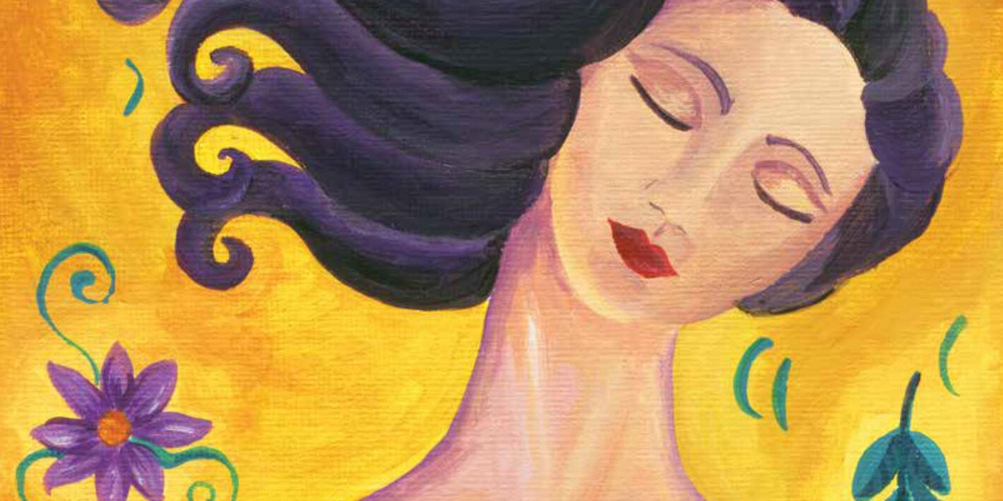 Ilustración de una mujer