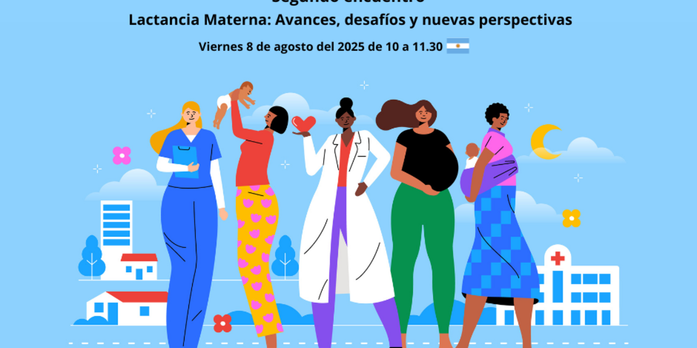 Imagen del ciclo de conversatorios sobre salud materno infantil