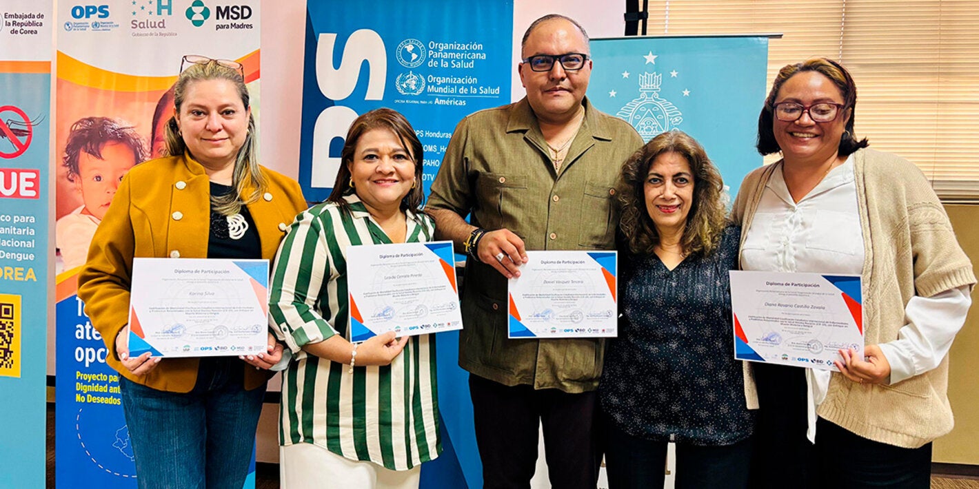 Honduras capacita a 35 profesionales en registro de muertes maternas y por dengue con apoyo de OPS