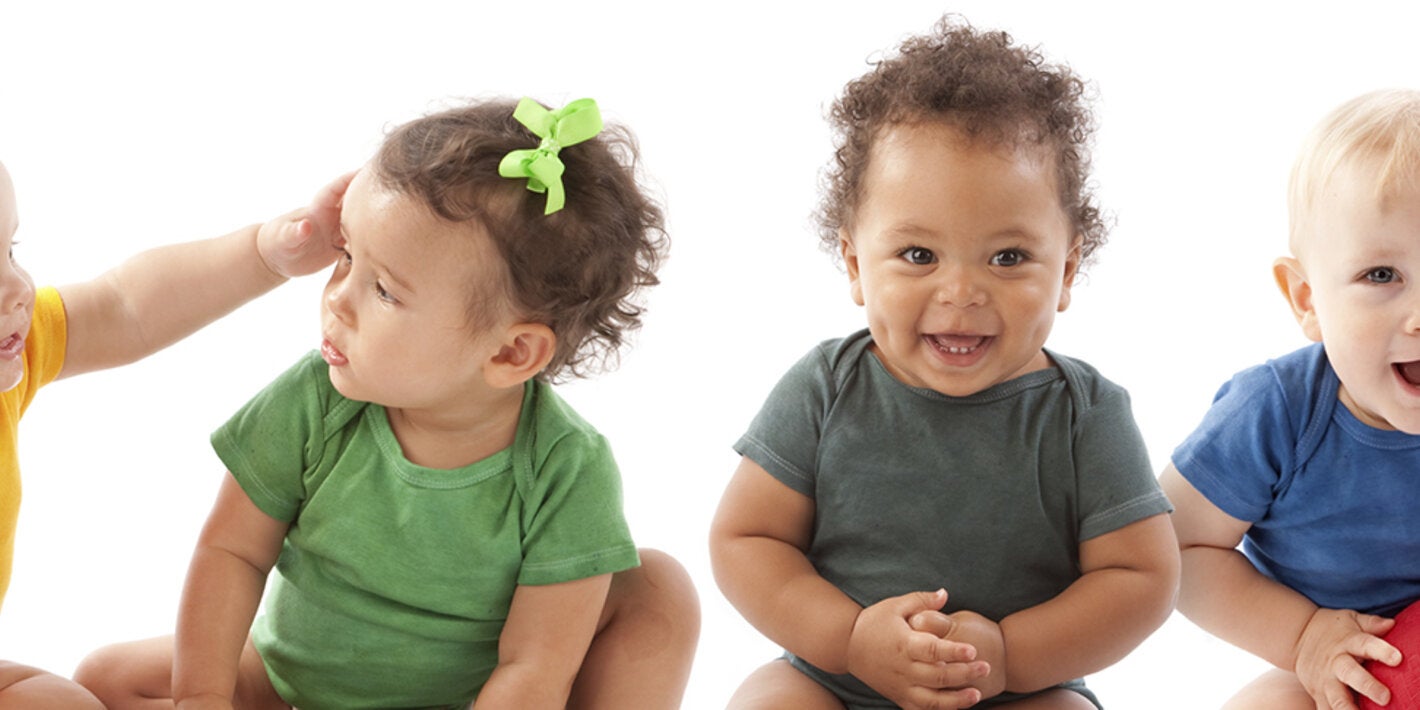 picture of four babies