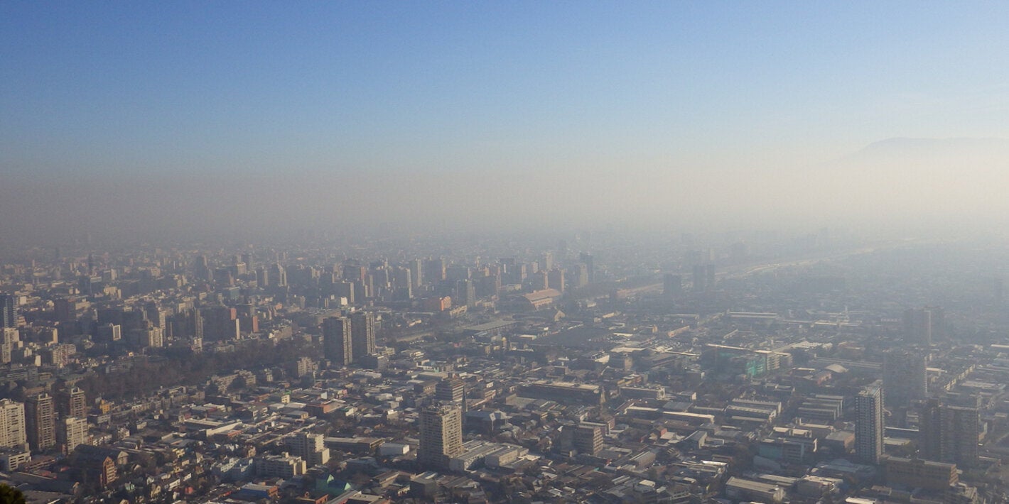 Contaminación del aire en Santiago de Chile