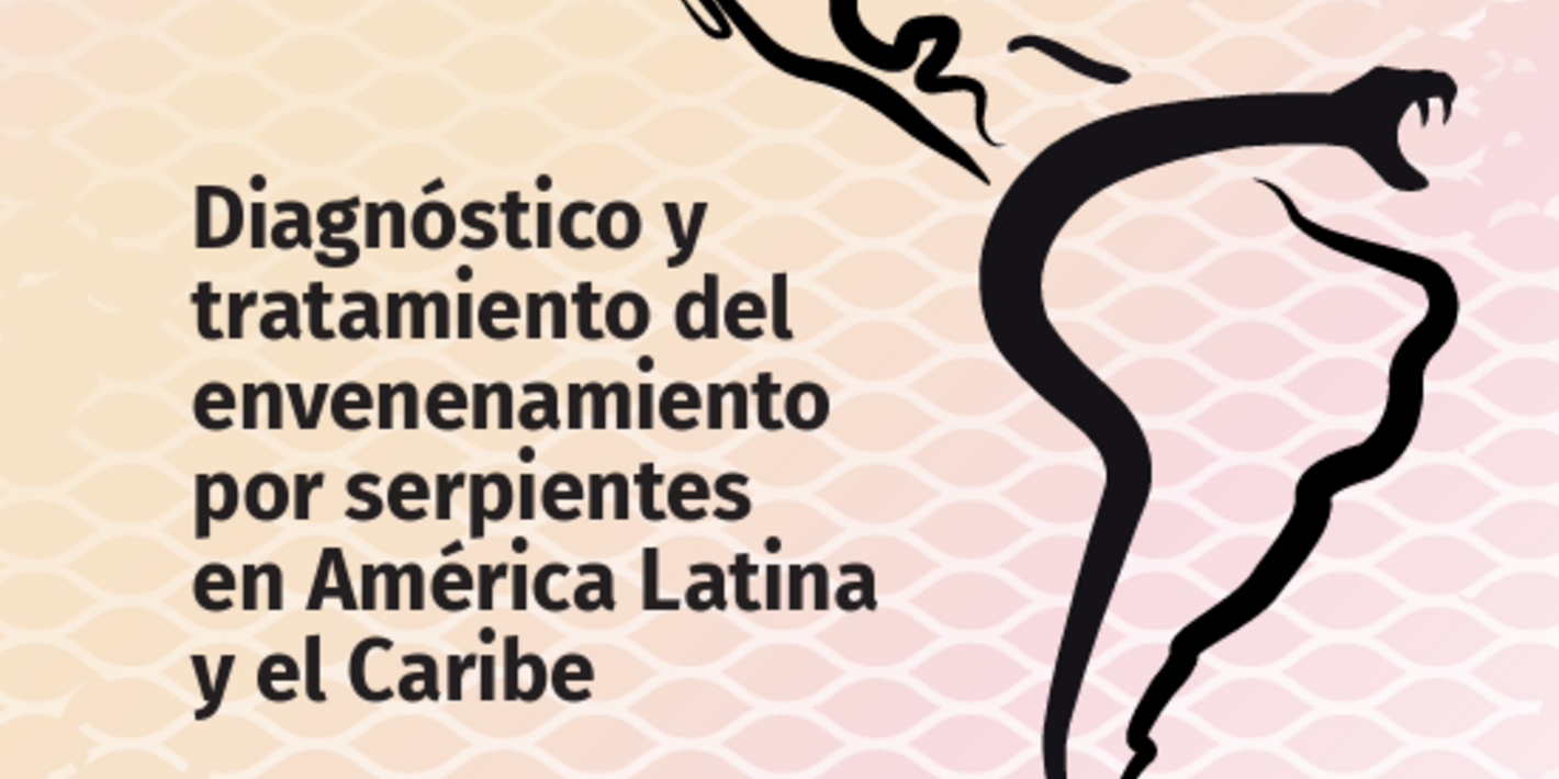 portada guia diagnóstico y tratamiento del envenenamiento por serpientes