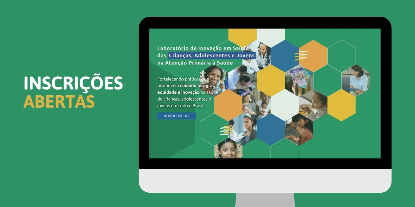 Banner com data de inscrições  para participar do laboratório