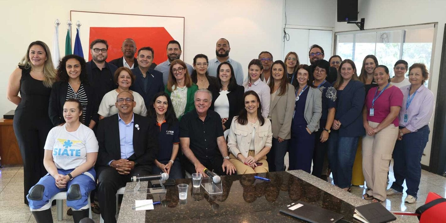 Comitiva com o prefeito municipal