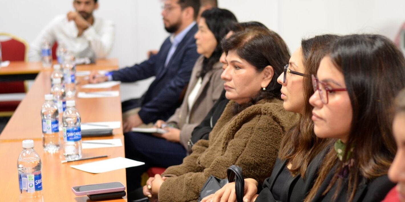 personal del primer nivel de atención de salud durante taller de capacitación