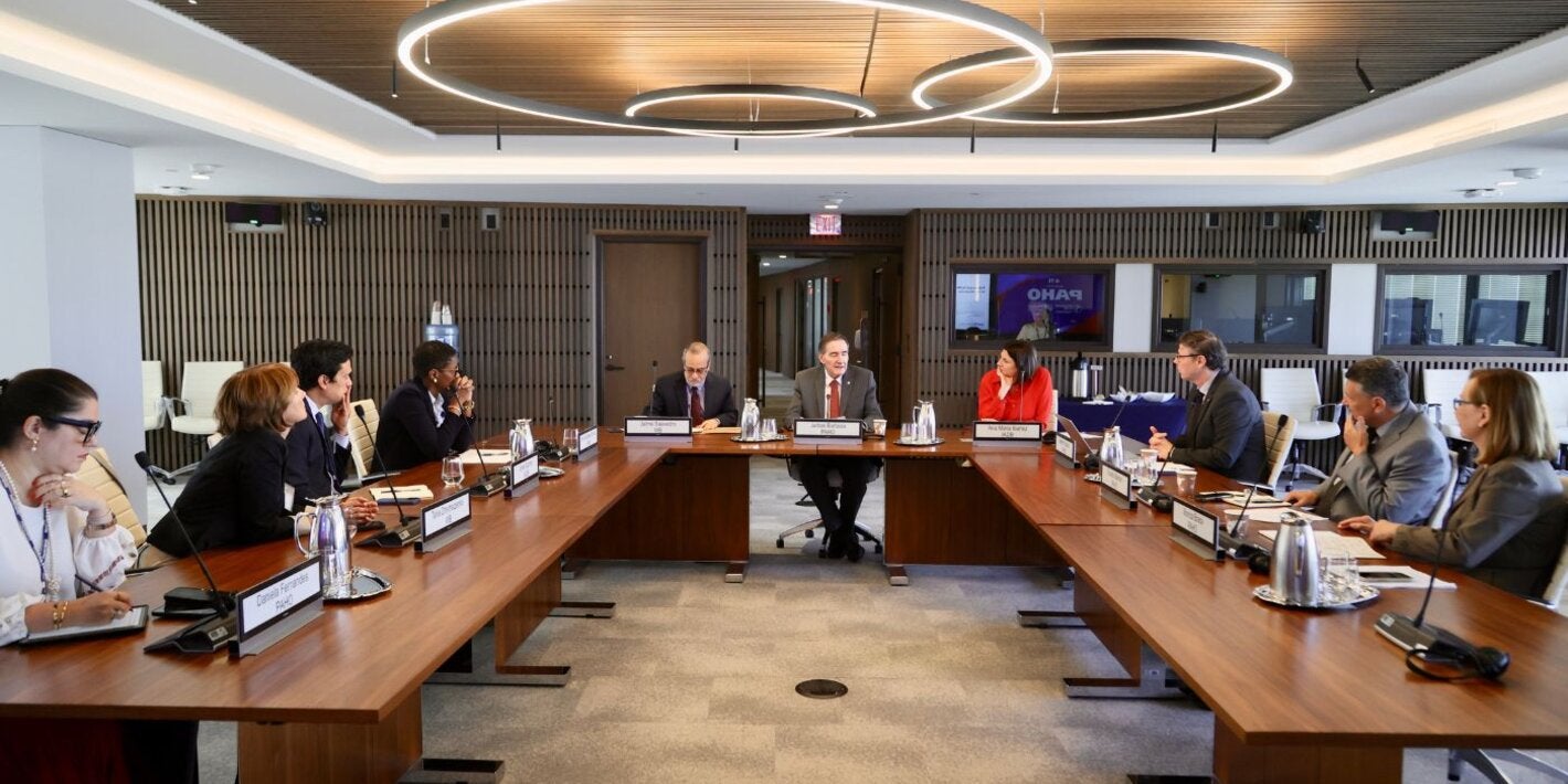 reunión de líderes banco mundial, OPS, BID