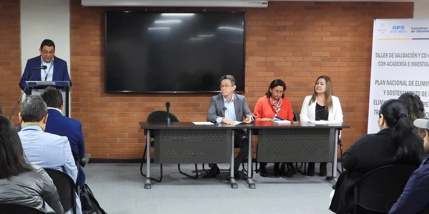 Mesa principal del Taller de eliminacion 2025-2031