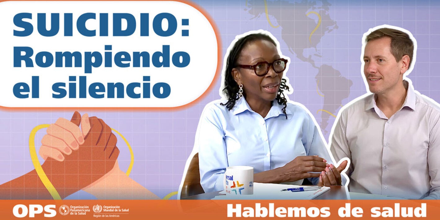 Image of mental health advisor and interviewer