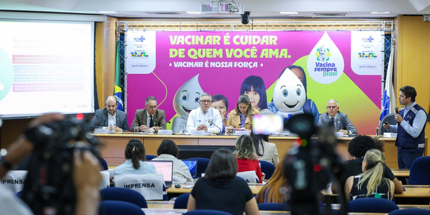 coletiva de imprensa