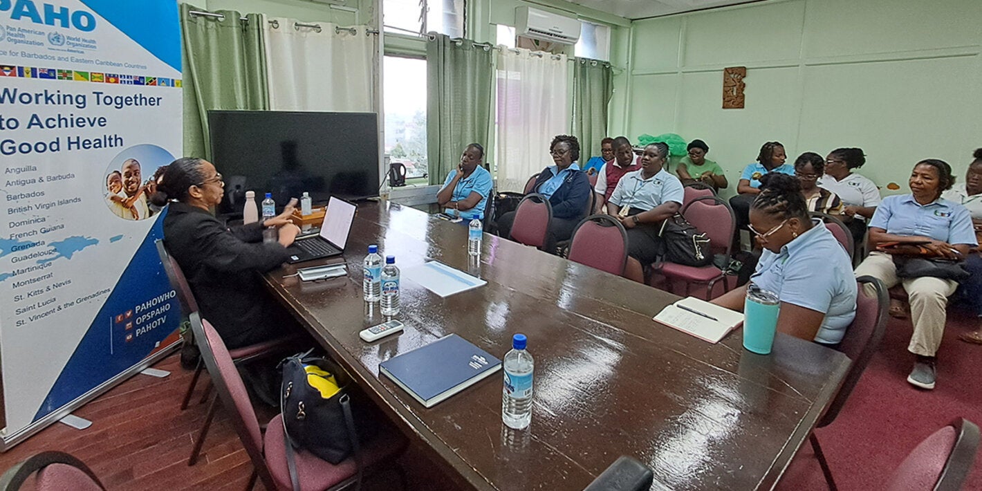 Meeting of environmental health officers in Dominica