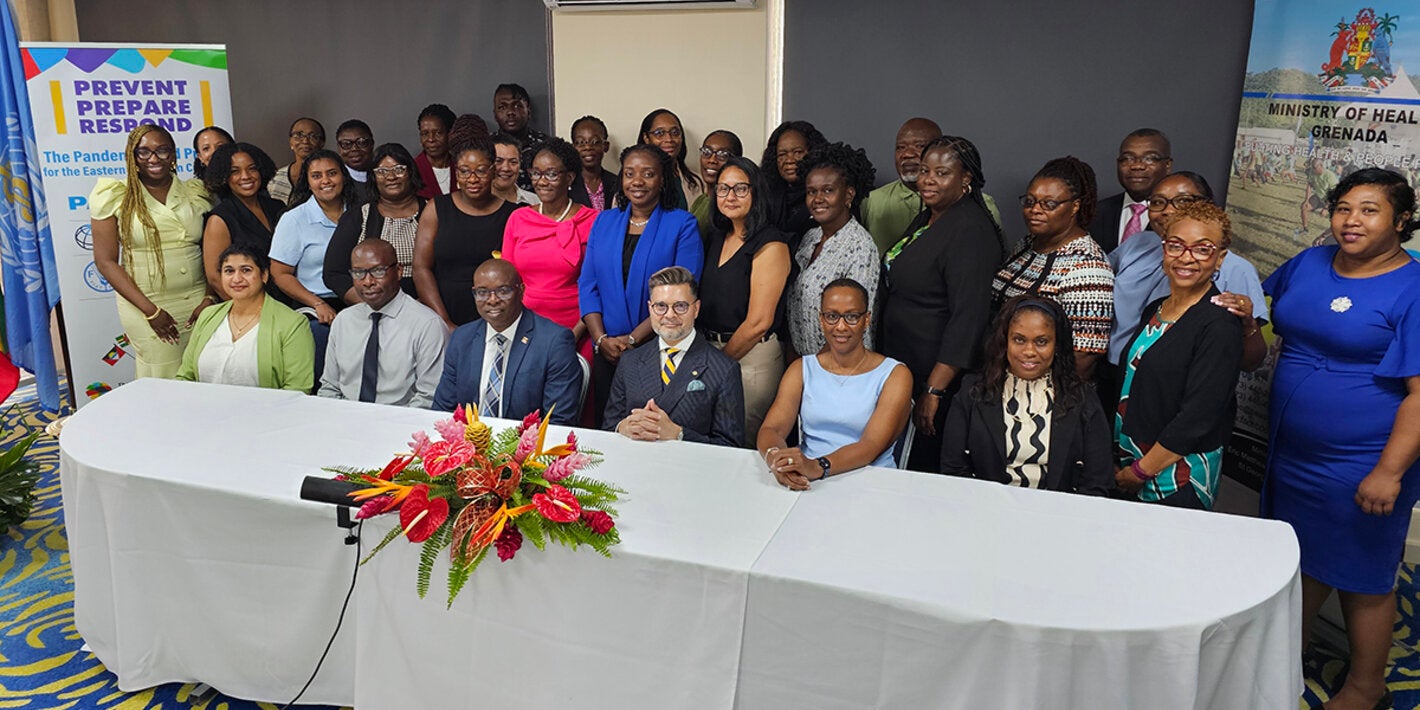 Group photo of participants at a workshop