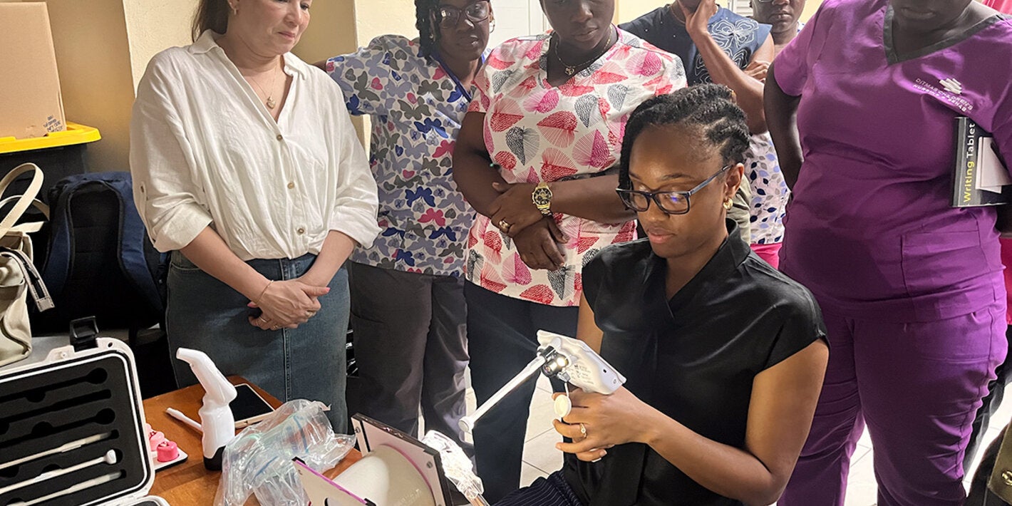 Cancer screening demonstration