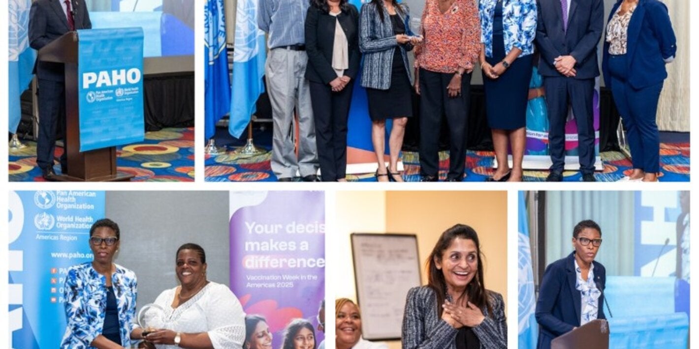 British Virgin Islands, Grenada and Trinidad and Tobago Saluted by PAHO for Immunization Gains.