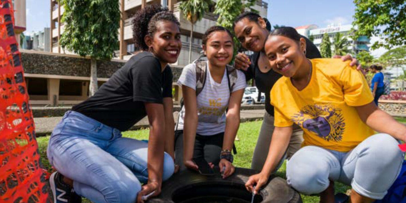 Group of young people