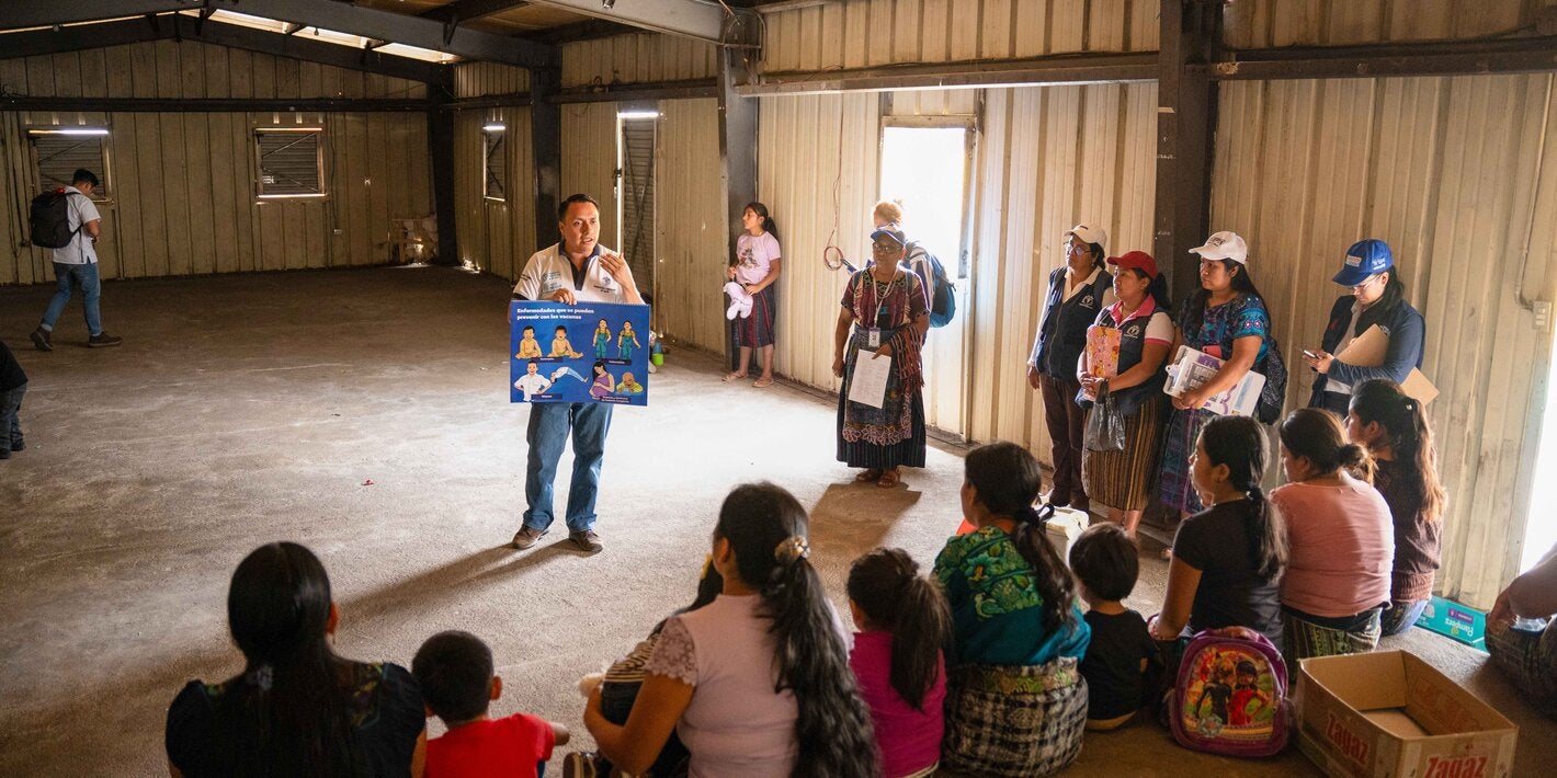 Vacunación Guatemala