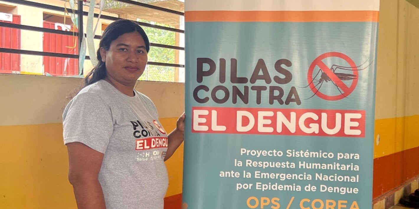 Colaboradora voluntaria en Santa Bárbara