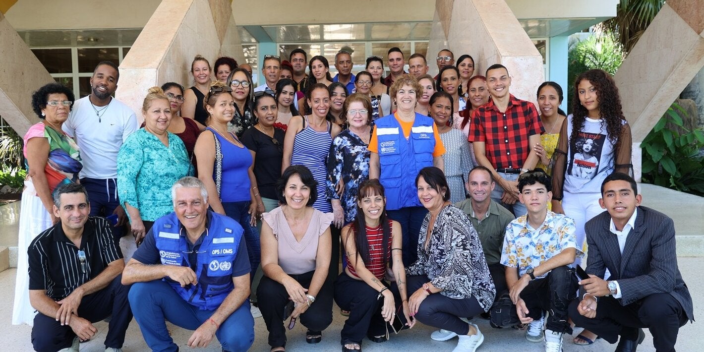 Participantes en el taller sobre SSR adolescente en Granma