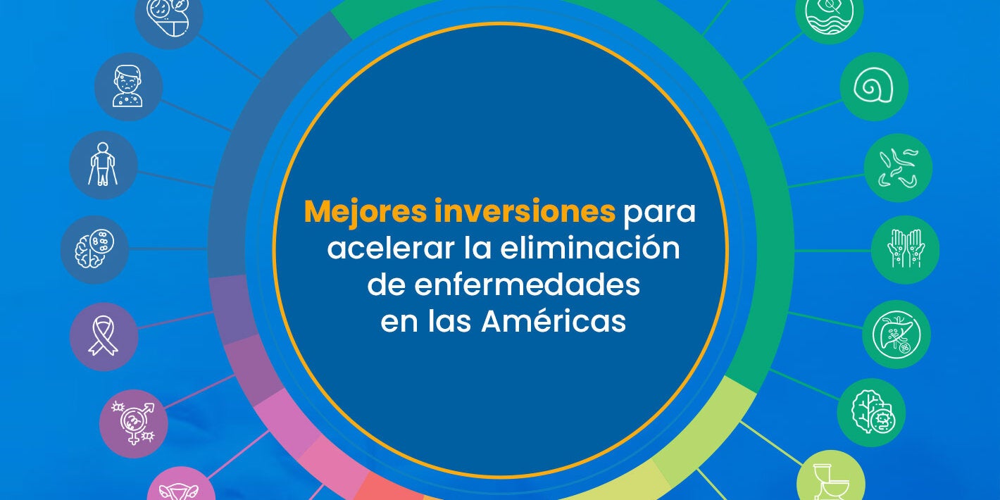 mejores inversiones para acelerar la eliminación de más de 30 enfermedades transmisibles en las Américas