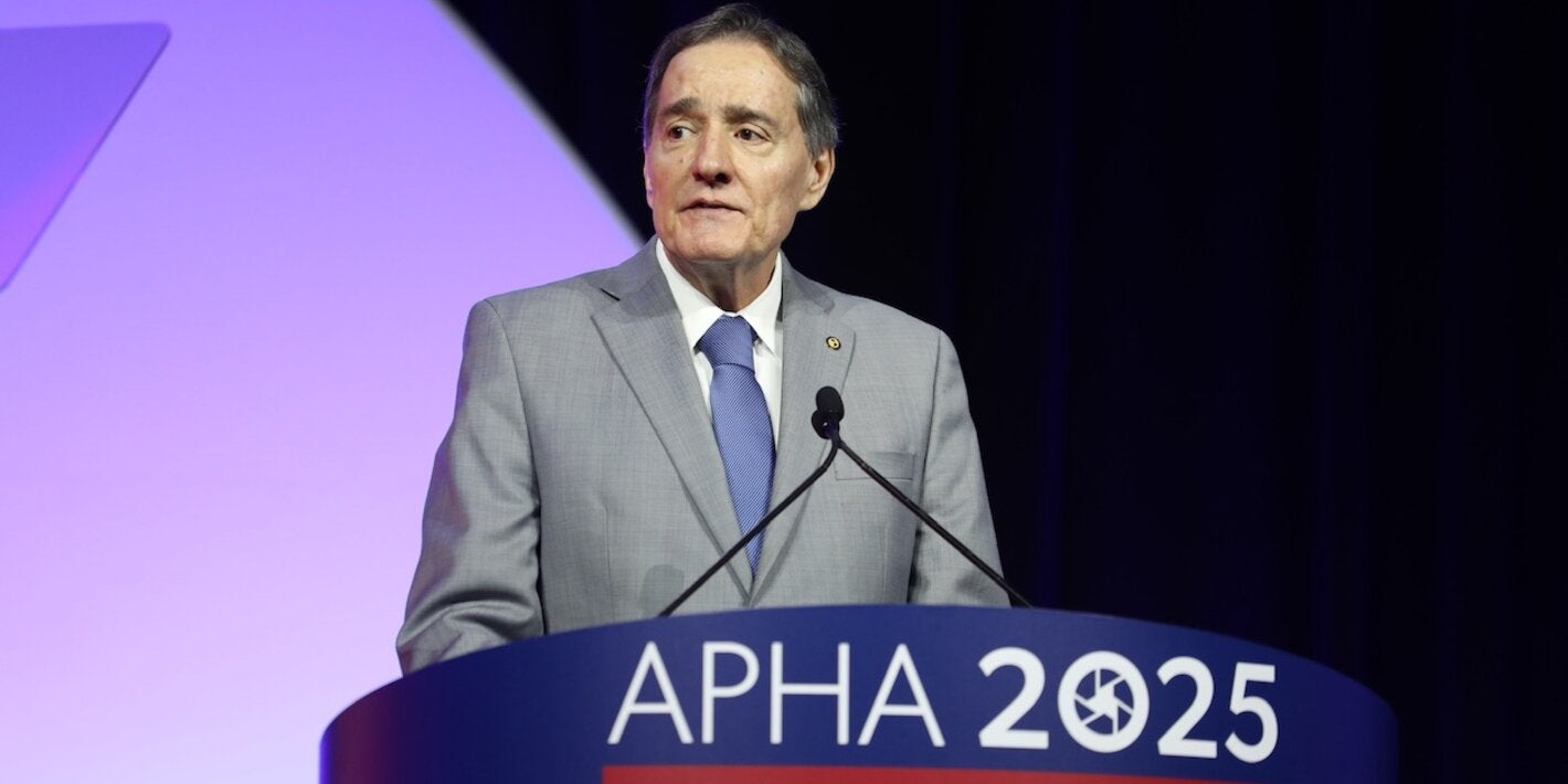 Dr.Barbosa at the APHA