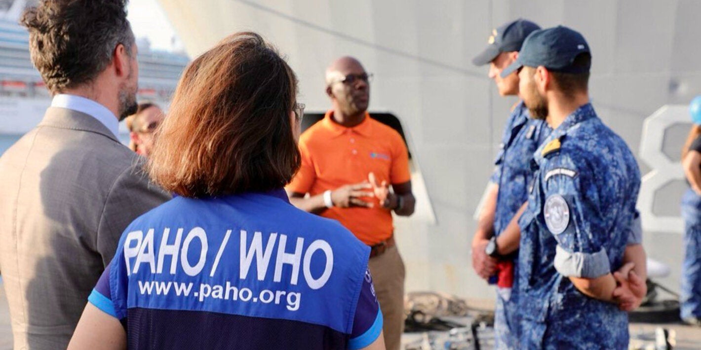 PAHO in the field supporting countries affected by hurricane Melissa
