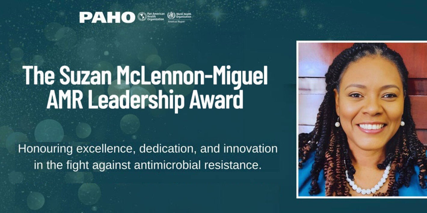 The Suzan McLennon-Miguel Caribbean Antimicrobial Resistance Leadership Award