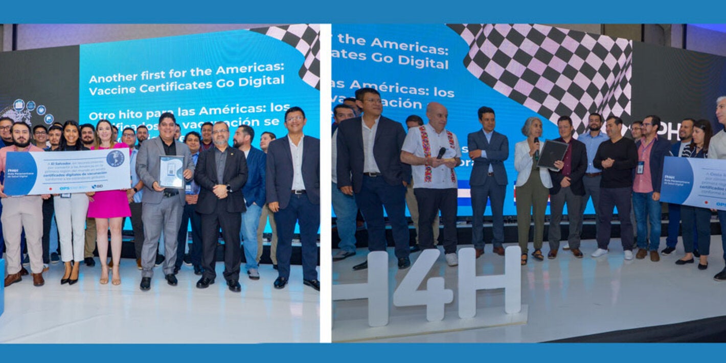 El Salvador y Costa Rica emiten los primeros certificados digitales de vacunación contra la fiebre amarilla