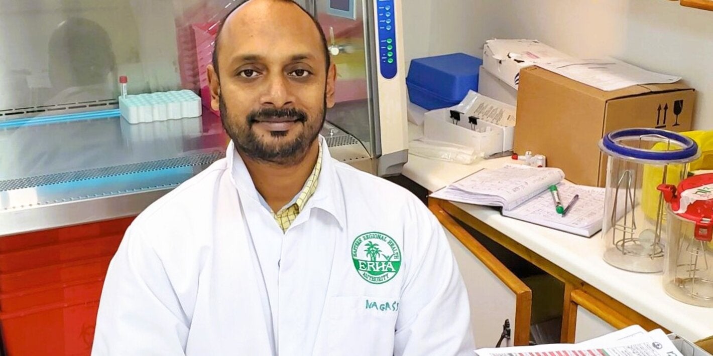 Dr Rajeev Nagassar of Trinidad and Tobago is the first recipient of the Caribbean Antimicrobial Resistance Leadership Award.