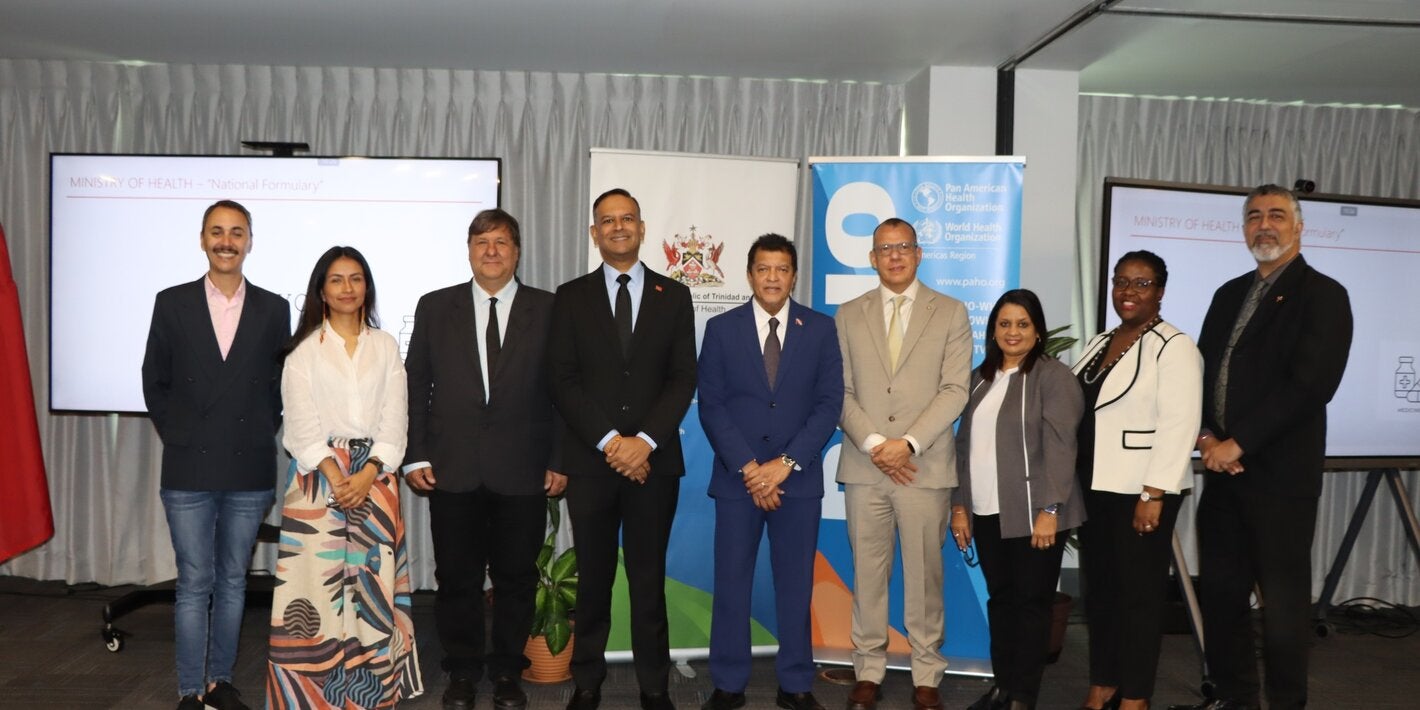 Trinidad y Tobago avanza en la actualización de su Lista Nacional de Medicamentos Esenciales con apoyo de la OPS