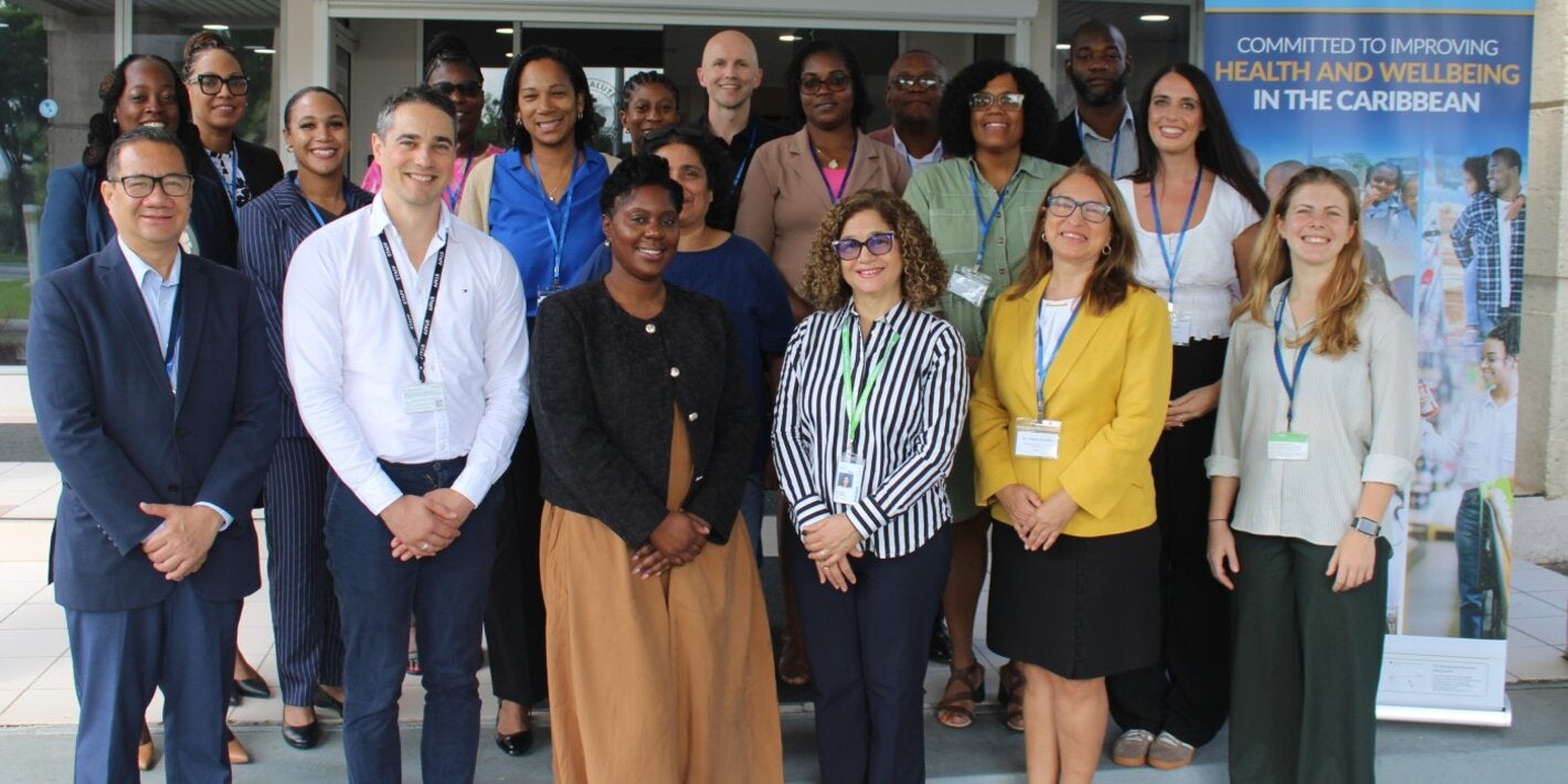 Participants and presenters of the training to strengthen diabetes and NCD care in the Caribbean UK Overseas Territories.