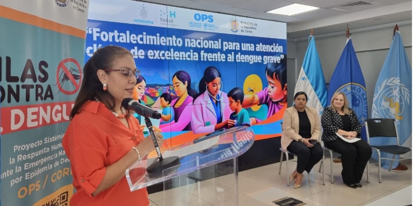 formación de clínicos en atención del dengue grave