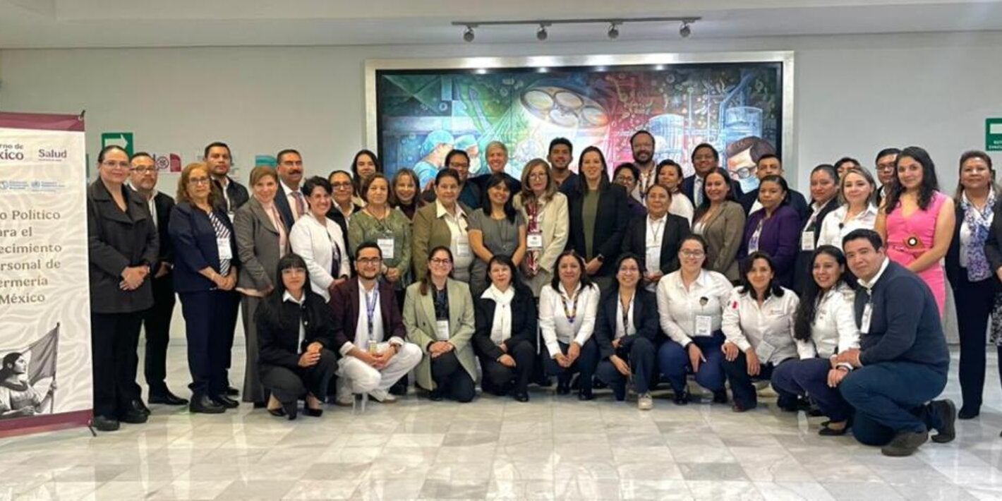 Participantes en el Diálogo Político para el Fortalecimiento del Personal de Enfermería en México