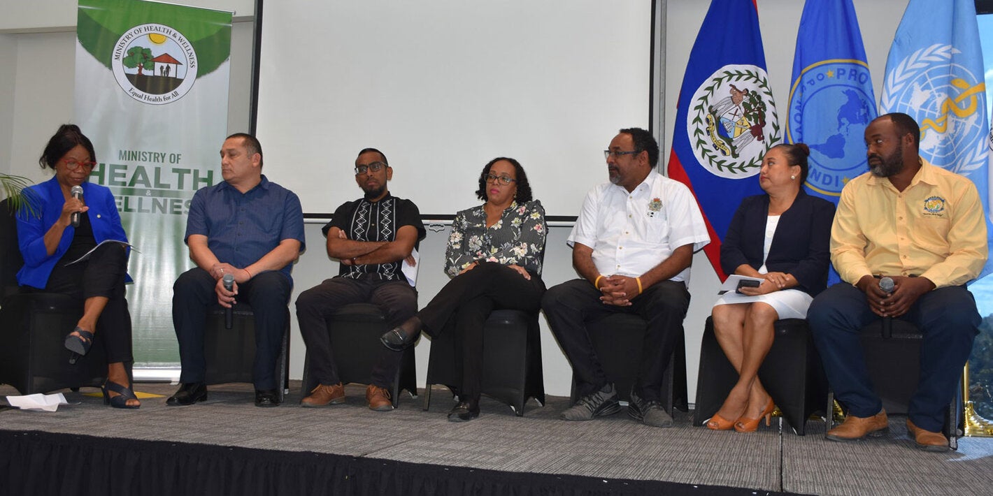 Panelist for Belize's National Alcohol Forum