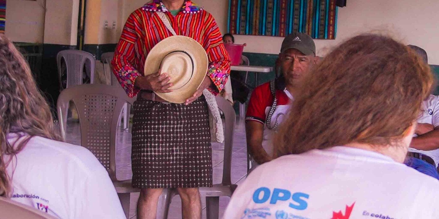 Knowledge Dialogues in Guatemala: preventing trachoma in the community