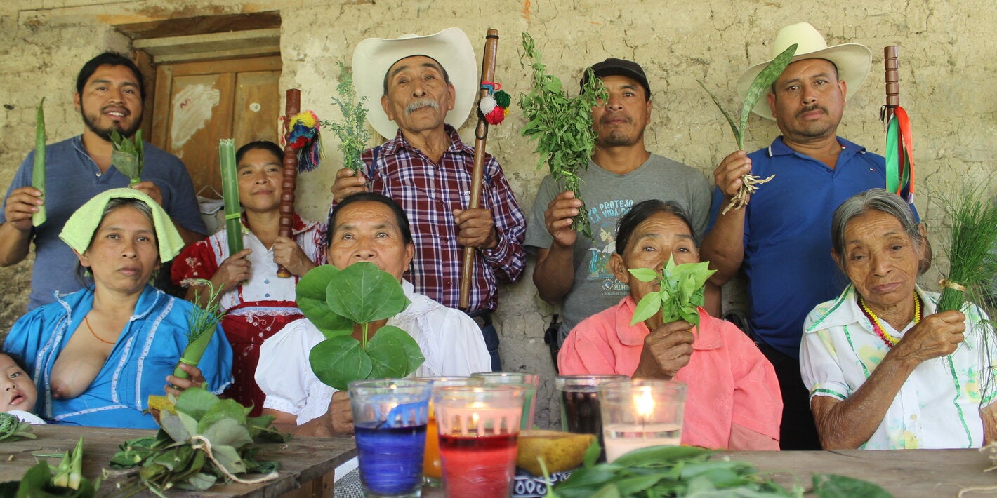 Autoridades ancestrales del pueblo ch'orti'