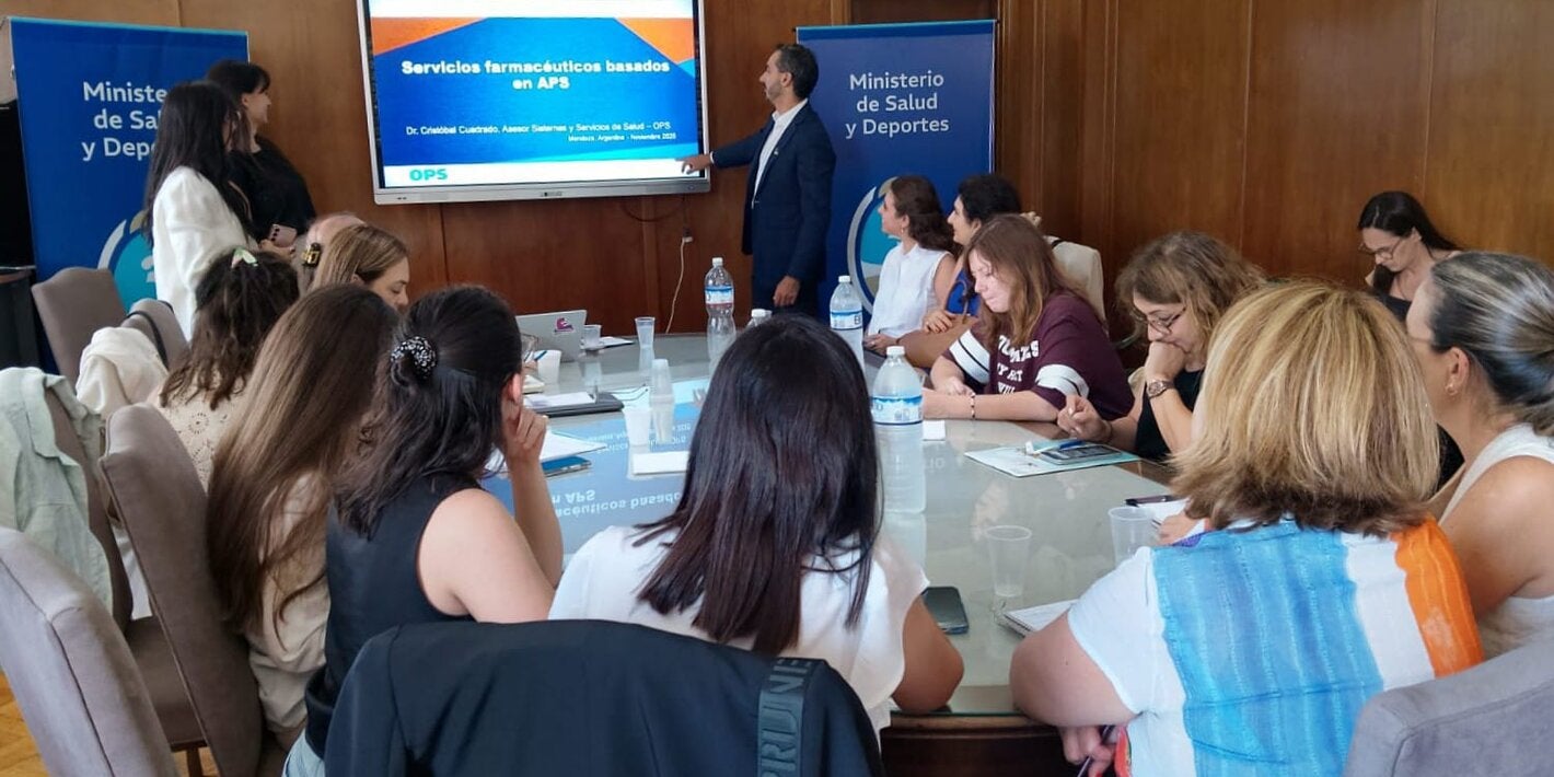 Foto de un momento de la presentación de la herramienta