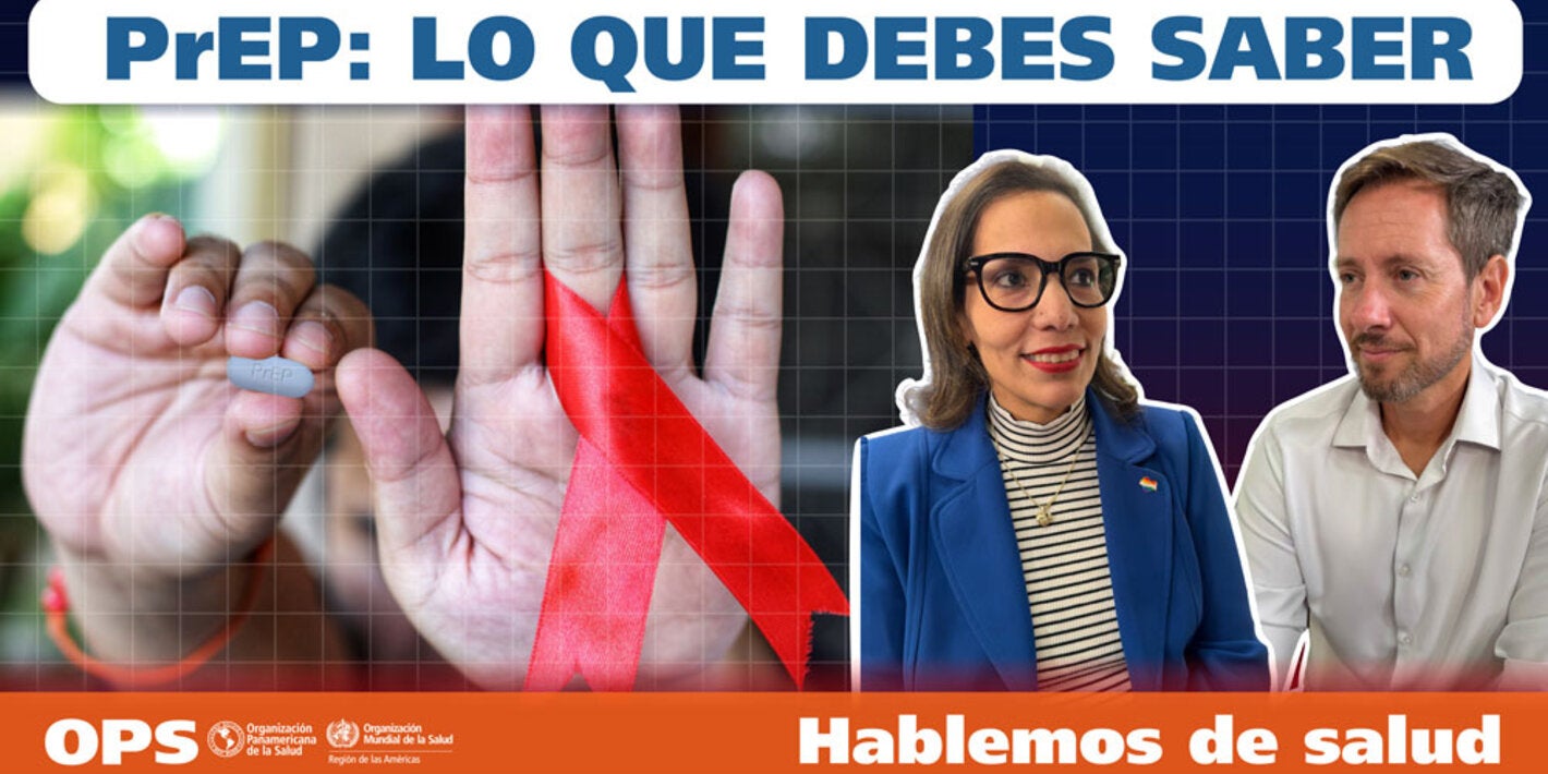 Ep. 18: PrEP: Lo que debes saber. Cinta rija de SIDA en manos.