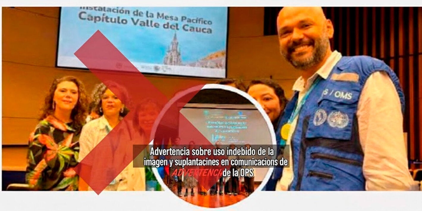 Uso Indebido de Imagen OPS - Alerta de Fraude