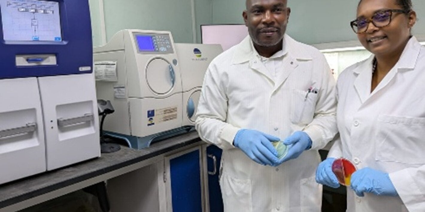 Staff in a laboratory